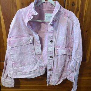 Celebrity Pink Light Pink Jean Jacket